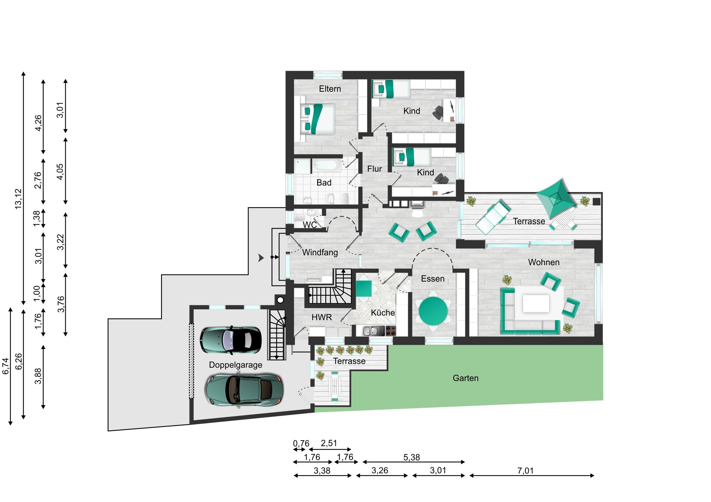 Einfamilienhaus zum Kauf 398.000 € 6 Zimmer 158 m²<br/>Wohnfläche 1.168 m²<br/>Grundstück Bodenteich Bad Bodenteich 29389