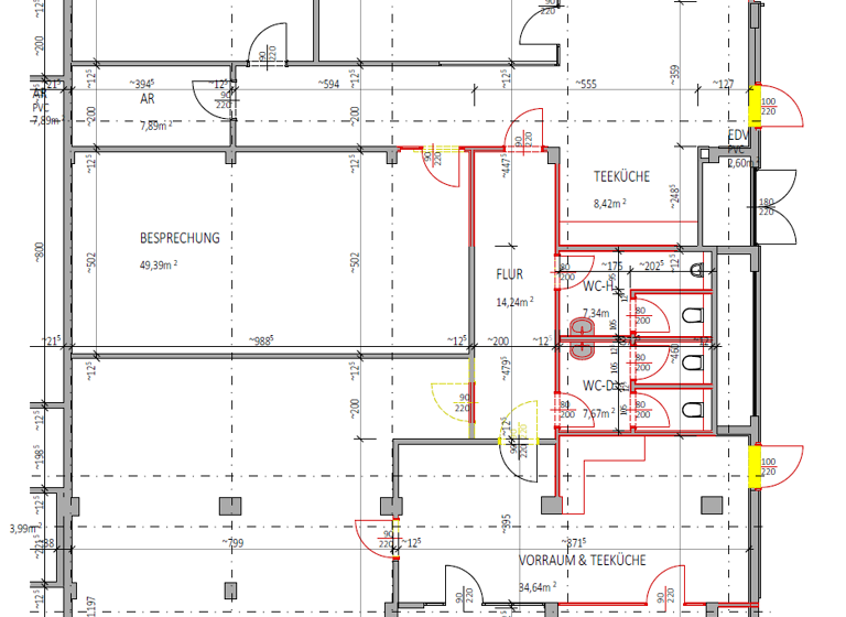 Bürofläche zur Miete provisionsfrei 11,90 € 403 m² Bürofläche Johann-Roithner-Straße 131 Traun 4050