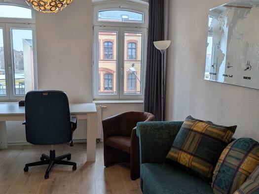 Wohnung zur Miete 888 € 2 Zimmer 55 m² 2. Geschoss Innenstadt Halle (Saale) 06110