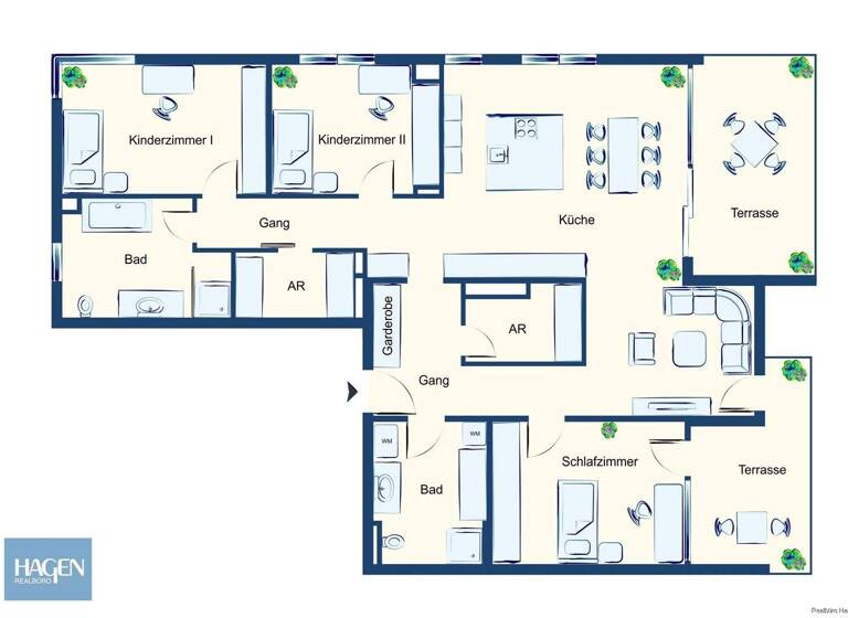 Wohnung zum Kauf 680.000 € 4 Zimmer 2. Geschoss Alte Landstraße 10 Röthis 6832