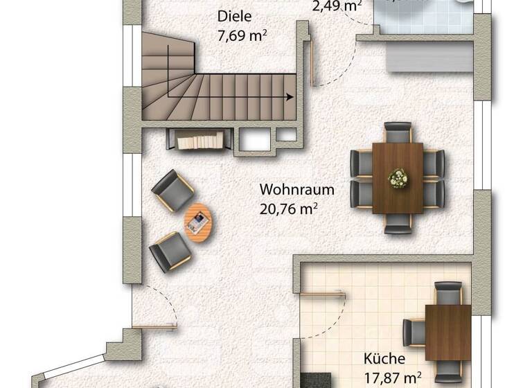 Einfamilienhaus zum Kauf 259.000 € 4 Zimmer 145 m² 1.507 m² Grundstück Wagenfeld 49419