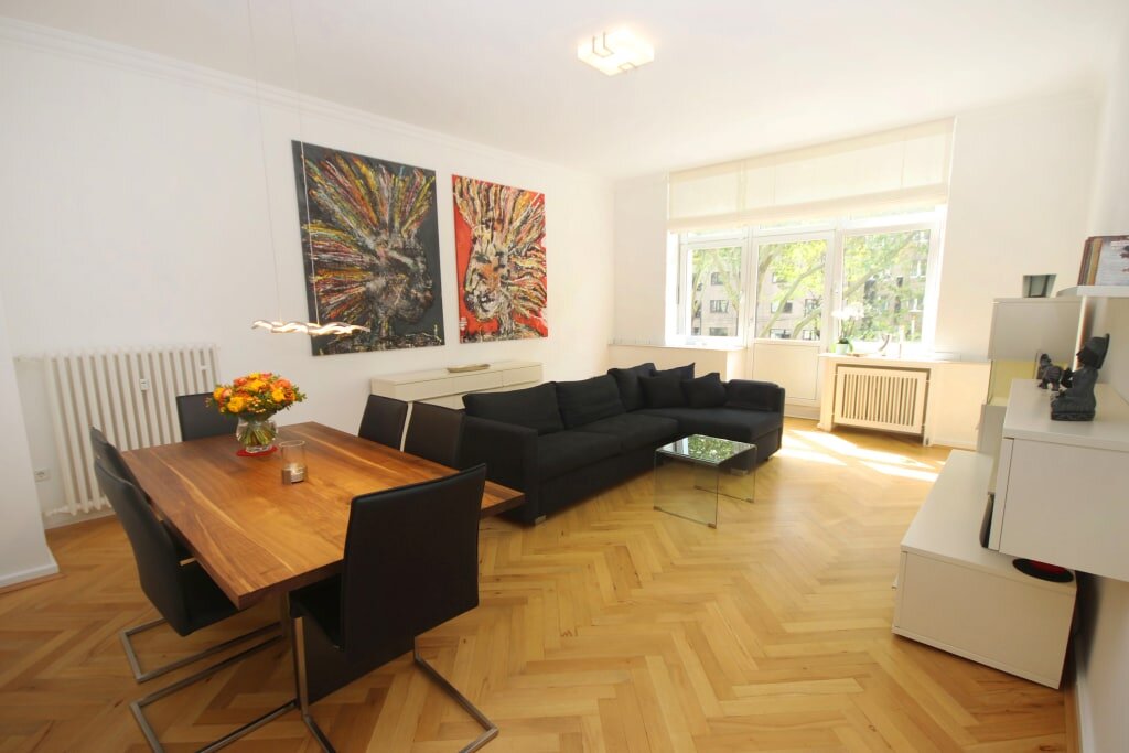 Wohnung zur Miete Wohnen auf Zeit 2.300 € 2 Zimmer 72 m²<br/>Wohnfläche ab sofort<br/>Verfügbarkeit Lindemannstraße Düsseltal Düsseldorf 40237