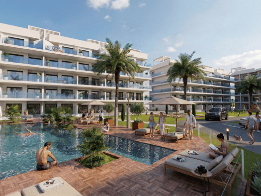 Terrassenwohnung zum Kauf provisionsfrei 320.000 € 3 Zimmer 70 m² Carrer La Malva Rosa 53 Guardamar Del Segura 03149