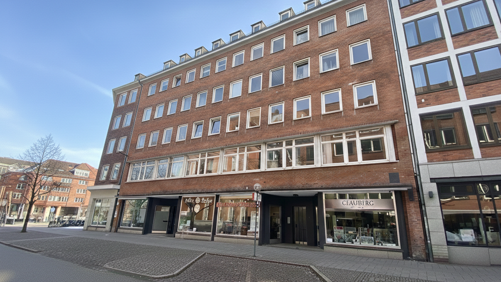 Gewerbeobjekt zum Kauf als Kapitalanlage geeignet 3.900.000 € 1.340,5 m² 621 m² Grundstück teilbar ab 1.340,5 m² Vorstadt Kiel 24103