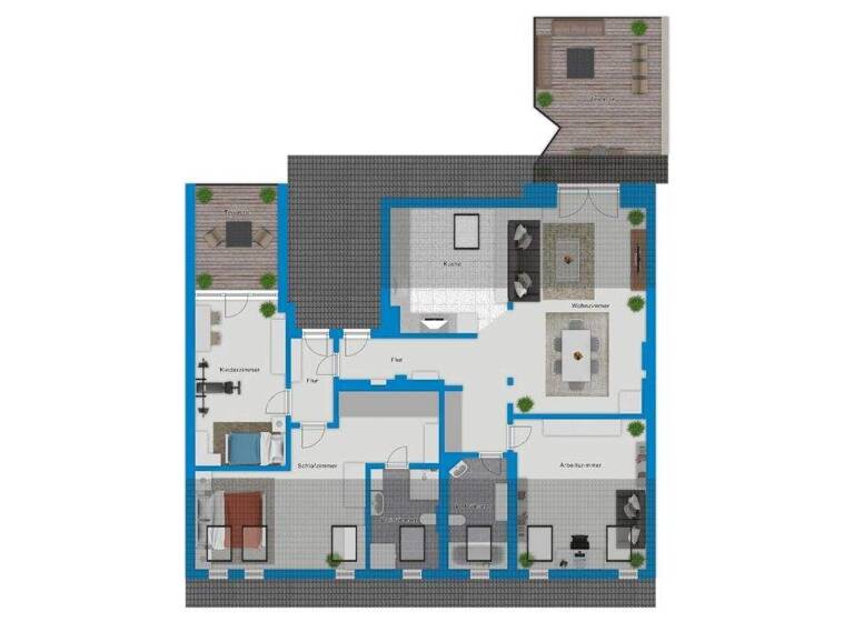 Wohnung zum Kauf 485.000 € 4 Zimmer 134 m² August-Bebel-Straße 34 Innenstadt Halle 06108
