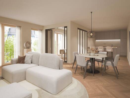 Wohnung zum Kauf - Erstbezug provisionsfrei 1.510.000 € 3 Zimmer 90 m² 1. Geschoss Maxvorstadt München 80799