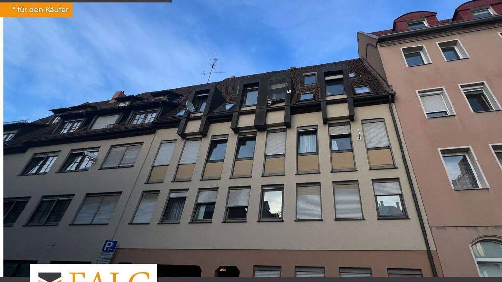 Studio zum Kauf 99.000 € 1 Zimmer 23 m² 2. Geschoss St Peter Nürnberg 90478