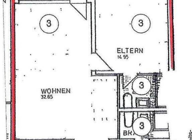 Wohnung zum Kauf 269.000 € 3 Zimmer 88 m² 1. Geschoss frei ab 01.06.2026 Quettingen Leverkusen 51381
