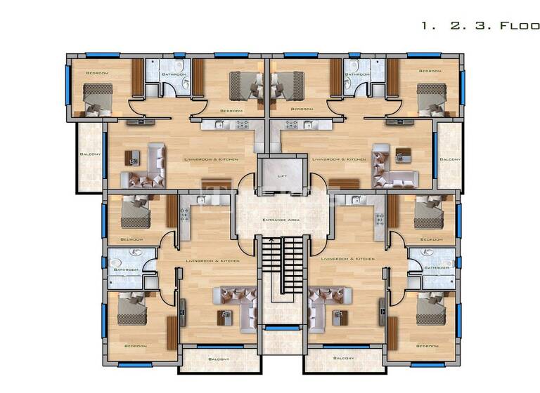 Penthouse zum Kauf 218.000 € 3 Zimmer 156 m² 4. Geschoss Gazimagusa 99450