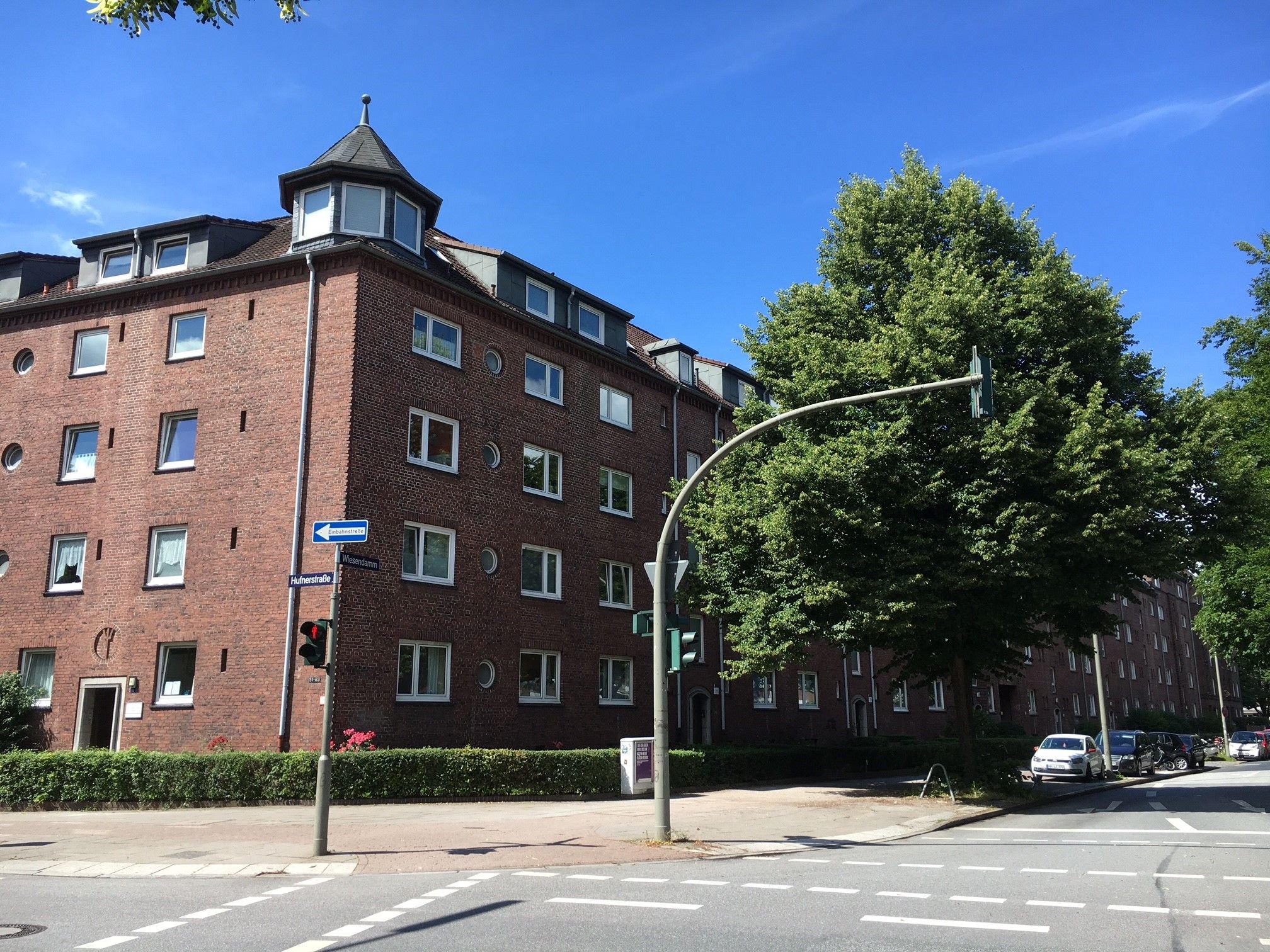 Wohnung zur Miete 1.025 € 2 Zimmer 52 m²<br/>Wohnfläche 3.<br/>Geschoss Hufnerstr.63 Barmbek - Nord Hamburg 22305