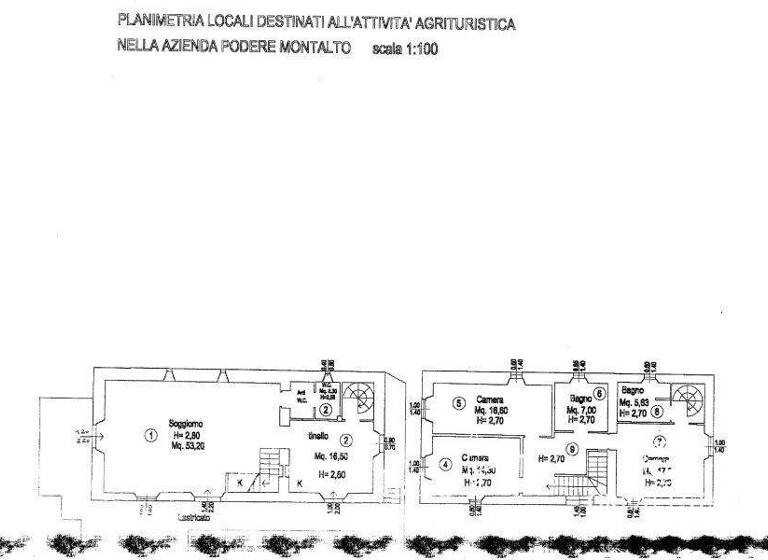 Bauernhaus zum Kauf 540.000 € 7 Zimmer 218 m² 40.000 m² Grundstück Campagnatico 58042