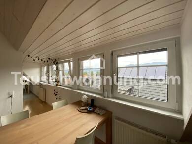Wohnung zur Miete Tauschwohnung 1.100 € 3 Zimmer 94 m² Dachgeschoss Rieselfeld Freiburg im Breisgau 79111