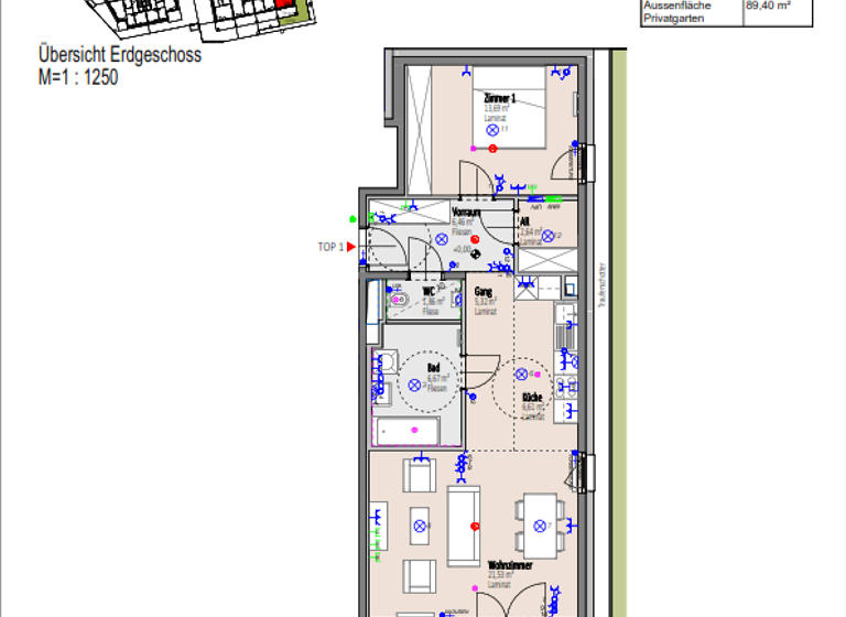 Studio zum Kauf 260.589 € 2 Zimmer 64,8 m² frei ab sofort Wiener Neustadt 2700