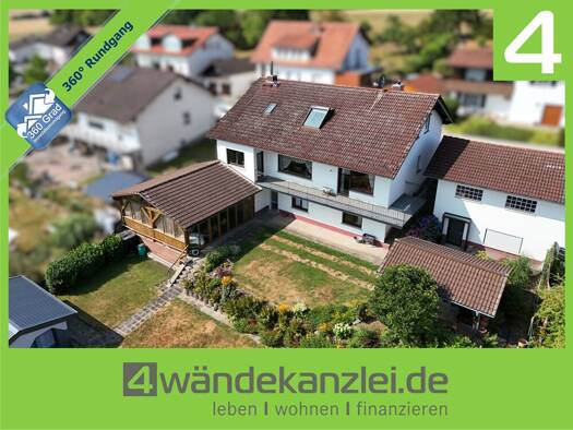 Einfamilienhaus zum Kauf 450.000 € 9 Zimmer 258,5 m² 929 m² Grundstück Kirchbrombach Brombachtal 64753