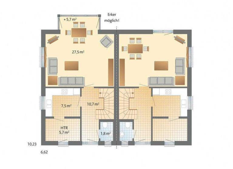 Doppelhaushälfte zum Kauf 690.000 € 4 Zimmer 102 m² 618 m² Grundstück Hiltrup Münster 48165