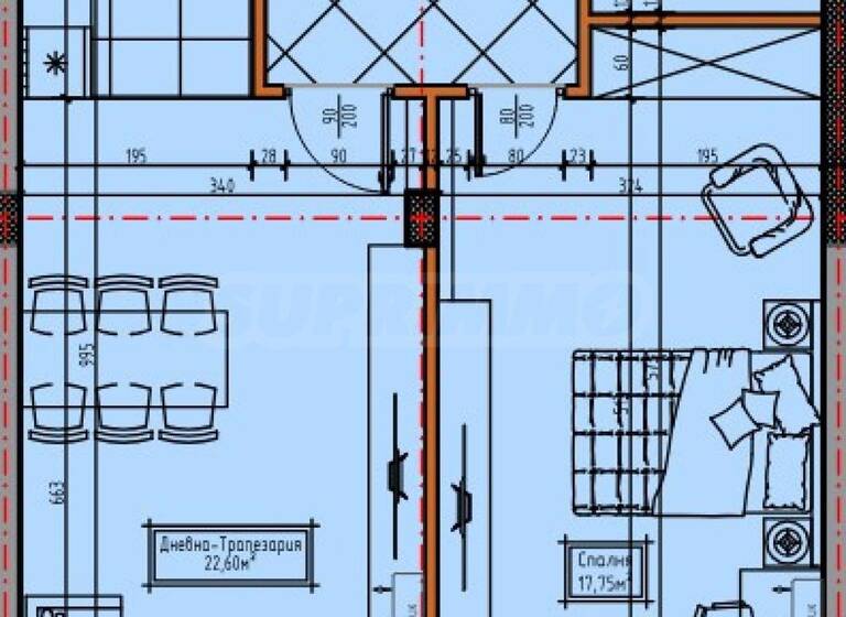 Studio zum Kauf 92.970 € 2 Zimmer 103,3 m² Sunny Beach