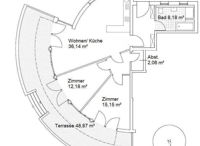 Terrassenwohnung zum Kauf 369.000 € 3 Zimmer 109,5 m² EG Normannenstraße 7 Altglienicke Berlin / Altglienicke 12524