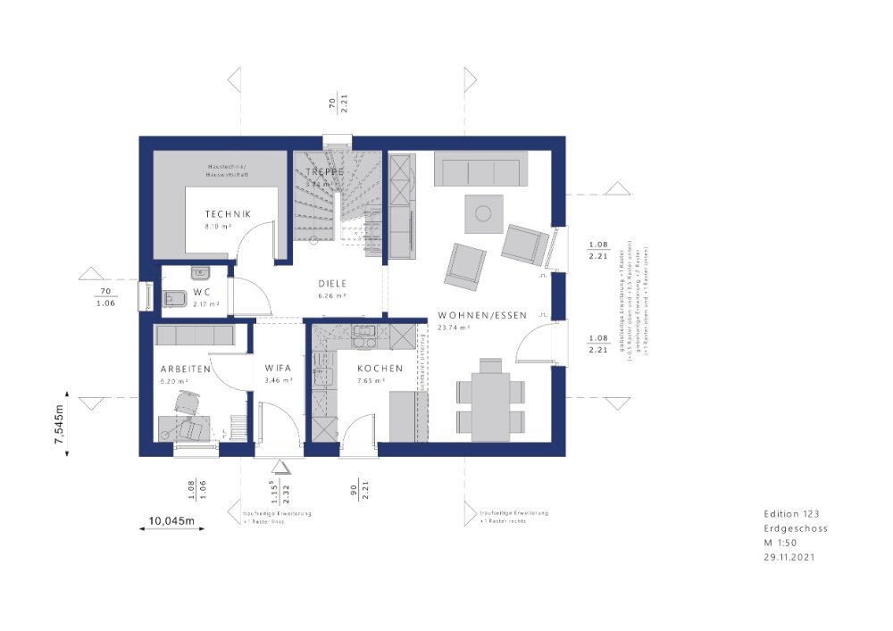 Einfamilienhaus zum Kauf 427.777 € 5 Zimmer 122 m²<br/>Wohnfläche 500 m²<br/>Grundstück Wolteritz Schkeuditz 04435