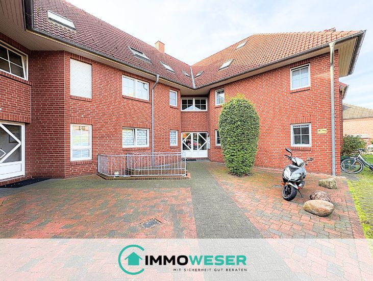 Wohnung zum Kauf 179.000 € 2 Zimmer 56,6 m²<br/>Wohnfläche EG<br/>Geschoss Brinkum Stuhr 28816