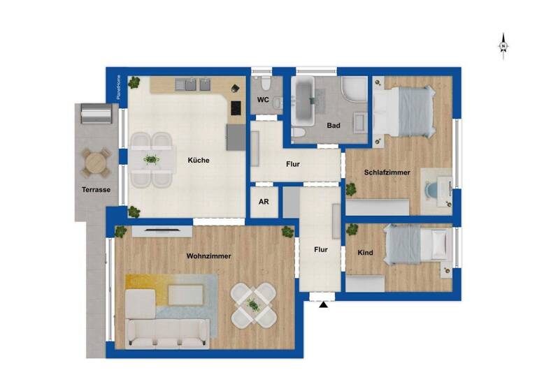 Wohnung zum Kauf 338.000 € 3 Zimmer 93 m² EG Metzkausen Mettmann 40822