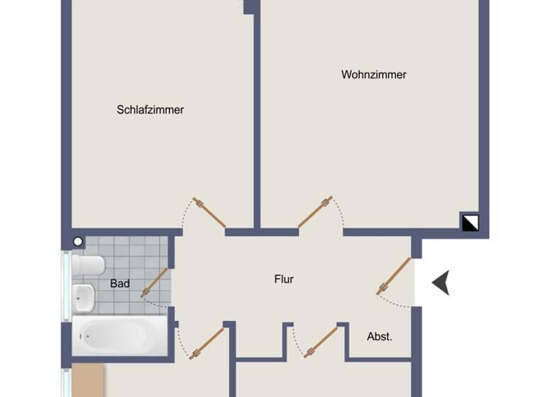 Wohnung zum Kauf 229.000 € 2,5 Zimmer 65,1 m² Henstedt-Ulzburg 24558