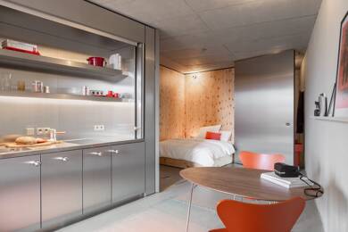 Wohnung zur Miete 1.525 € 1 Zimmer 37,3 m² 5. Geschoss frei ab sofort Johannisplatz 3 Mitte Berlin 10117