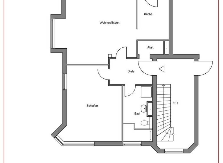 Wohnung zum Kauf 229.000 € 2 Zimmer 55 m²<br/>Wohnfläche 1.<br/>Geschoss Innenstadt Augsburg 86153