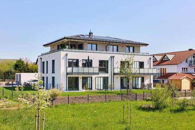 Terrassenwohnung zum Kauf provisionsfrei 412.000 € 2 Zimmer 56,7 m² EG frei ab sofort Haslach Traunstein 83278