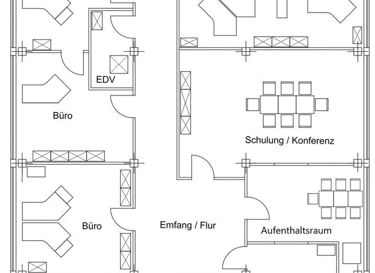 Bürofläche zur Miete 1.850 € 7 Zimmer 260 m² Bürofläche Kusterdingen 72127