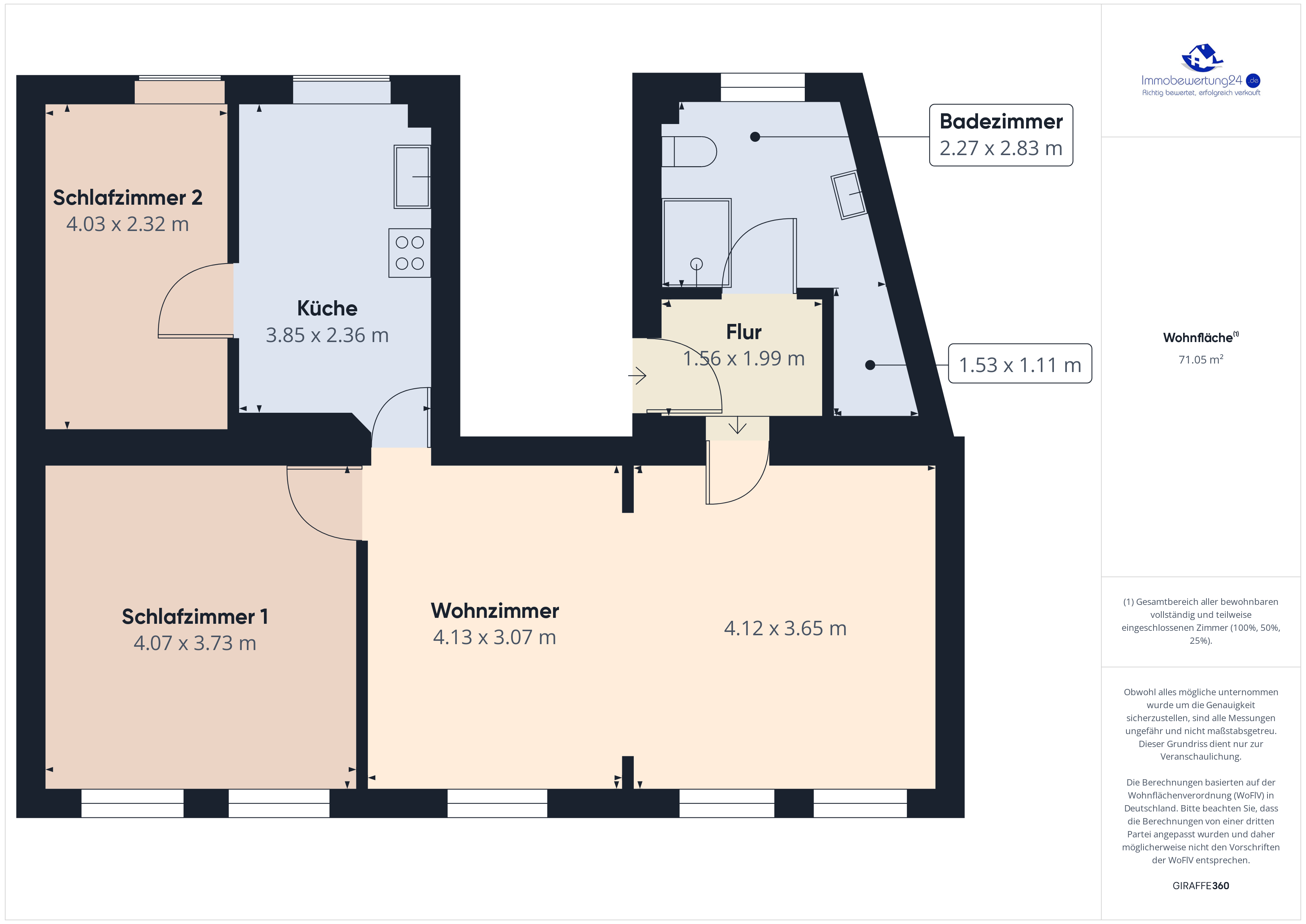 Wohnung zum Kauf 129.000 € 3 Zimmer 71,1 m²<br/>Wohnfläche Alt Lemsdorf Magdeburg 39118