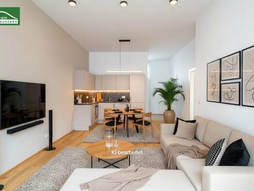 Wohnung zur Miete - Erstbezug 736 € 2 Zimmer 56,5 m² 6. Geschoss Kärntner Straße 1 Gries Graz 8020