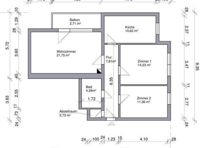 Wohnung zum Kauf provisionsfrei 269.000 € 3 Zimmer 73 m² 2. Geschoss Mutterstadt 67112