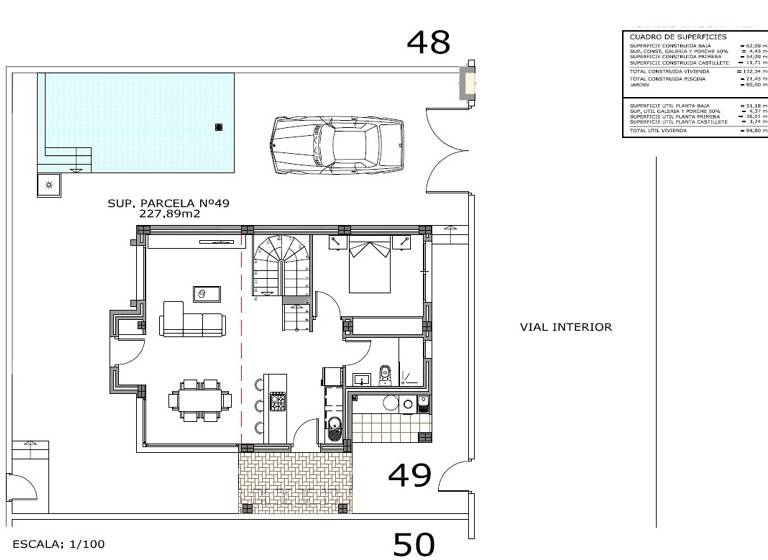 Villa zum Kauf provisionsfrei 579.000 € 4 Zimmer 109 m² 230 m² Grundstück La Herrada 03187