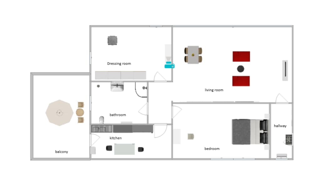 Wohnung zur Miete Wohnen auf Zeit 1.450 € 2 Zimmer 60 m²<br/>Wohnfläche ab sofort<br/>Verfügbarkeit Bierkamp Brünninghausen Dortmund 44225