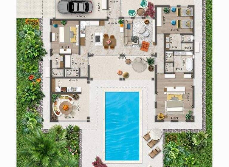 Villa zum Kauf 1.507.219 € 4 Zimmer 350 m² 1.370 m² Grundstück 33RX+CVW  Willemstad  Curaçao Willemstad