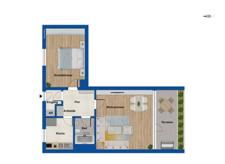 Studio zum Kauf 139.000 € 2 Zimmer 71 m² 4. Geschoss Mühlenberg Hannover 30457