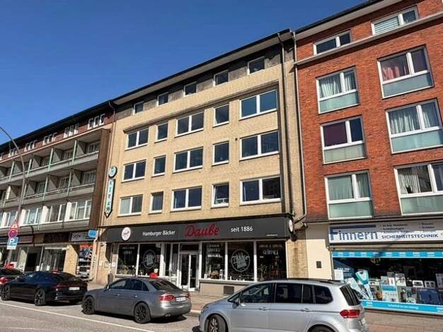 Wohnung zur Miete 650 € 1 Zimmer 21,9 m² 3. Geschoss Hamburger Straße 206 Barmbek-Süd Nord 22083