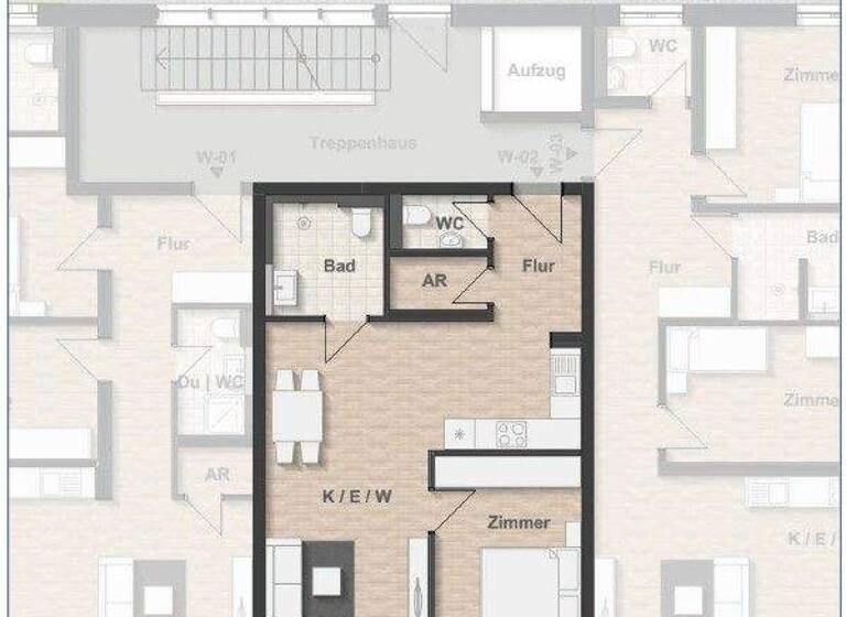 Terrassenwohnung zum Kauf - Erstbezug provisionsfrei 379.900 € 2 Zimmer 60,4 m² EG frei ab sofort Weiler Fischen im Allgäu 87538