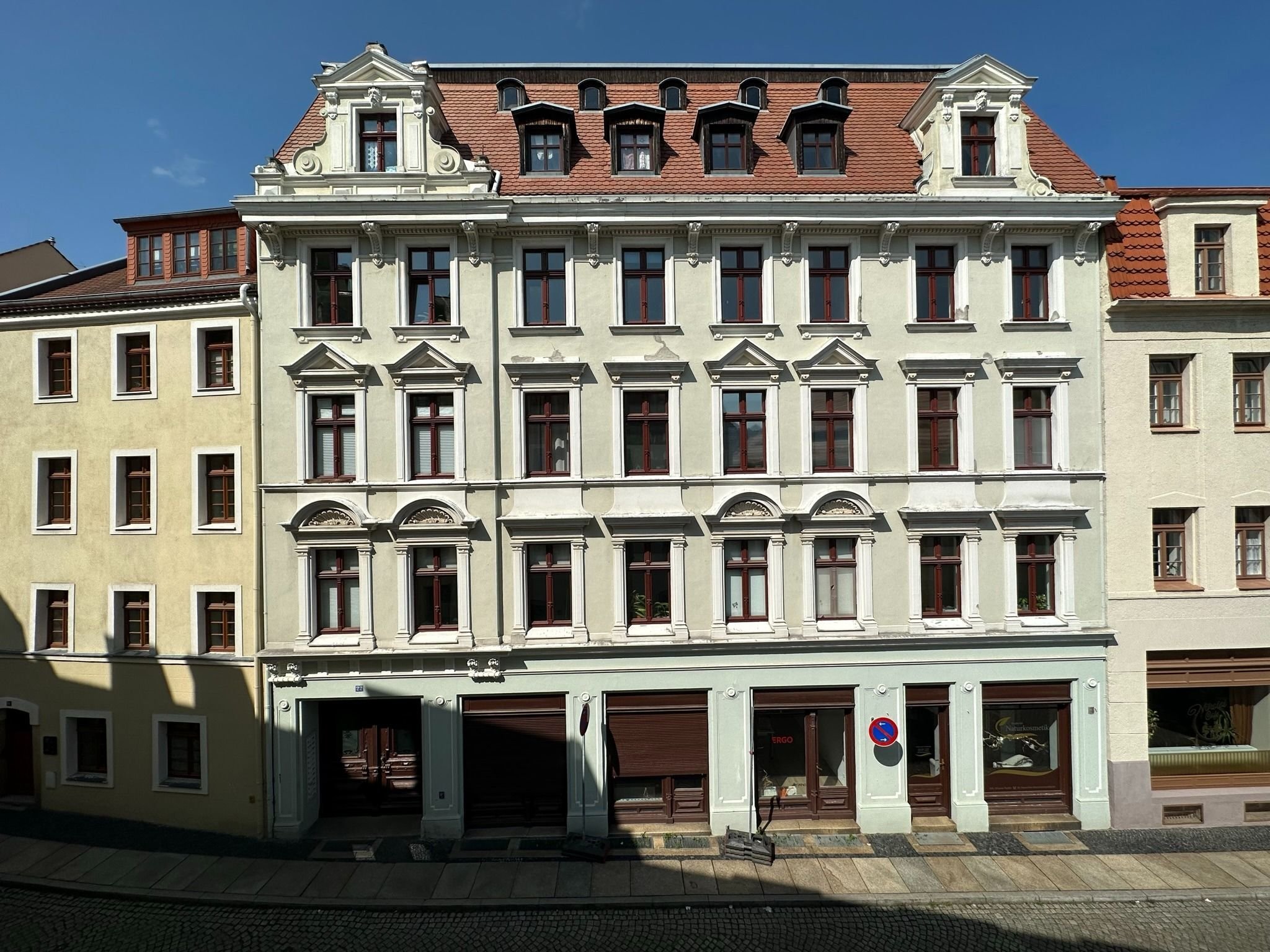 Wohnung zum Kauf 121.000 € 4 Zimmer 101 m²<br/>Wohnfläche 1.<br/>Geschoss Bogstraße 22 Nikolaivorstadt Görlitz 02826