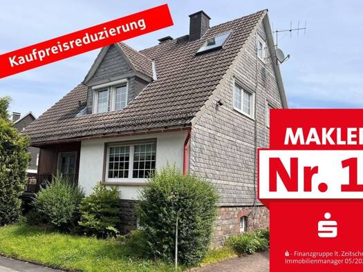 Einfamilienhaus zum Kauf 165.000 € 5 Zimmer 110 m² 670 m² Grundstück Erndtebrück Erndtebrück 57339