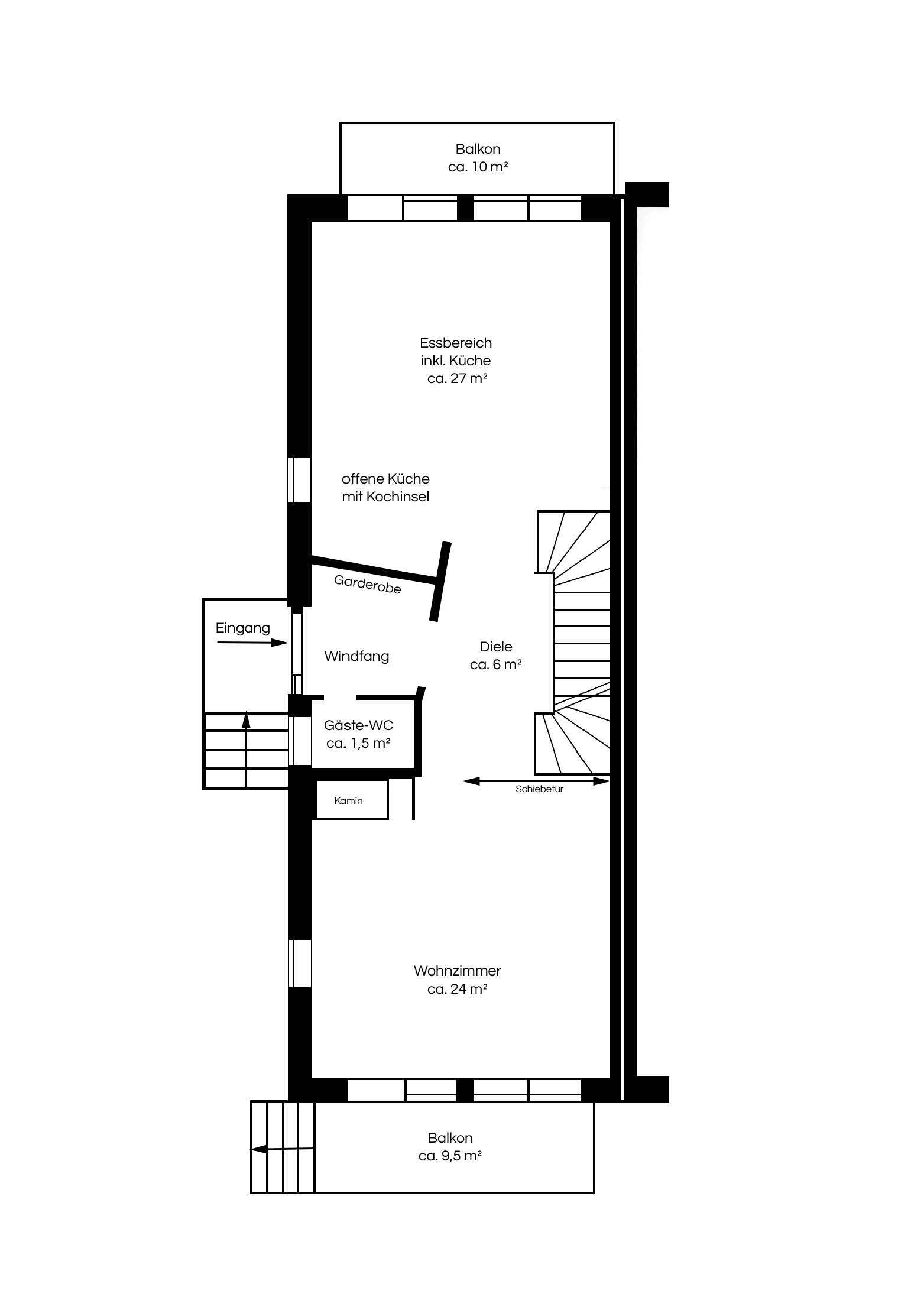 Doppelhaushälfte zum Kauf 1.295.000 € 5 Zimmer 185 m²<br/>Wohnfläche 291 m²<br/>Grundstück 01.06.2025<br/>Verfügbarkeit Othmarschen Hamburg 22605