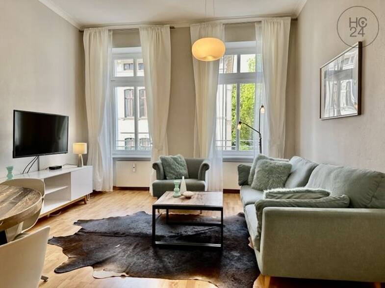 Wohnung zur Miete Wohnen auf Zeit 1.450 € 3 Zimmer 63 m² frei ab sofort Zentrum-West Leipzig 04109