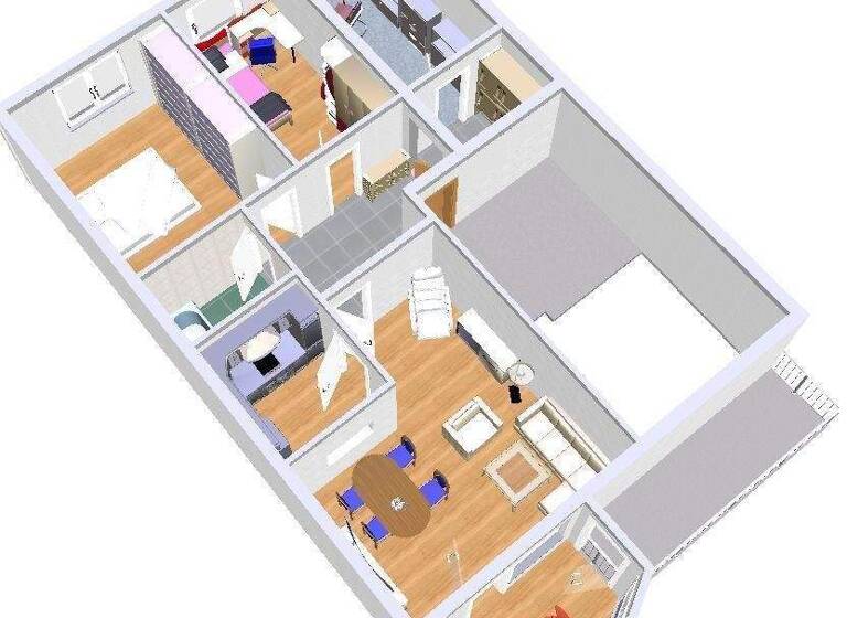 Wohnung zur Miete 640 € 4 Zimmer 80 m² 6. Geschoss frei ab sofort Fischerstraße Am Oberbach Neubrandenburg 17033