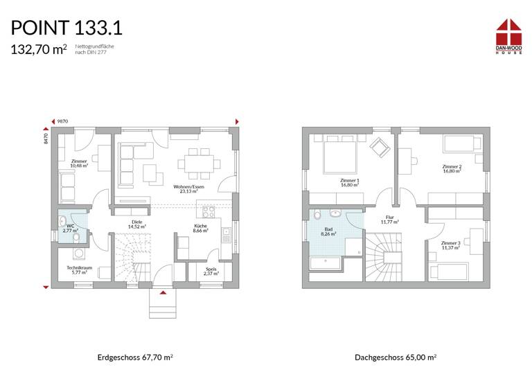 Einfamilienhaus zum Kauf 492.288 € 5 Zimmer 132,7 m² 335 m² Grundstück Zoznegg Mühlingen 78357
