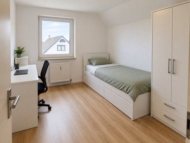 WG-Zimmer zur Miete auf Zeit 460 € 13 m² 3. Geschoss frei ab sofort St. Ilgener Straße 32 Leimen Leimen 69181