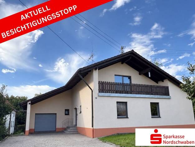 Einfamilienhaus zum Kauf 349.000 € 4 Zimmer 126 m² 1.088 m² Grundstück frei ab sofort Unterthürheim Buttenwiesen 86647