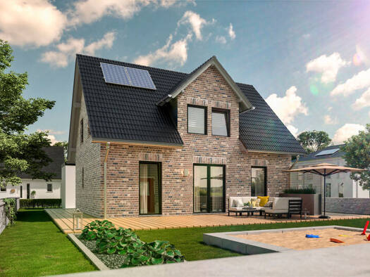 Einfamilienhaus zum Kauf provisionsfrei 477.650 € 4 Zimmer 130 m² 1.053 m² Grundstück Kamener Straße 11 Bramey-Lenningsen Bönen 59199