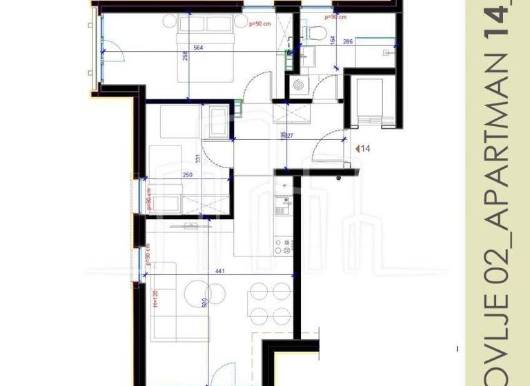 Wohnung zum Kauf 286.323 € 3 Zimmer 3. Geschoss Pale 71423