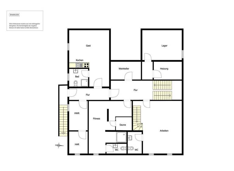 Villa zum Kauf 3.080.000 € 9 Zimmer 343 m² 1.103 m² Grundstück Kleinmachnow 14532