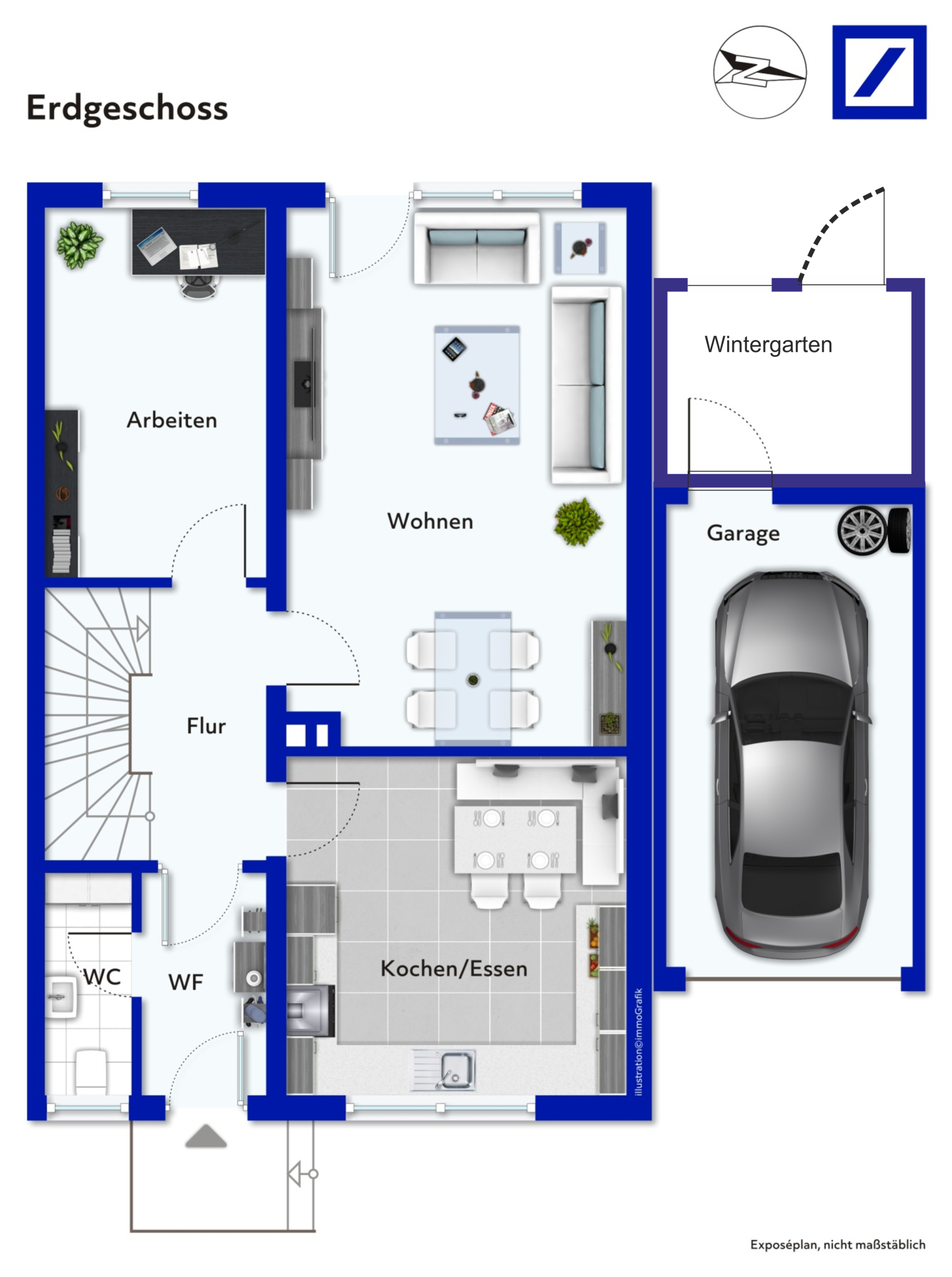 Doppelhaushälfte zum Kauf 240.000 € 5 Zimmer 123 m²<br/>Wohnfläche 248 m²<br/>Grundstück Neumarkt-Sankt Veit Neumarkt-Sankt Veit 84494